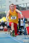 Scott Hall (Northumberland0 senior boys triple jump.